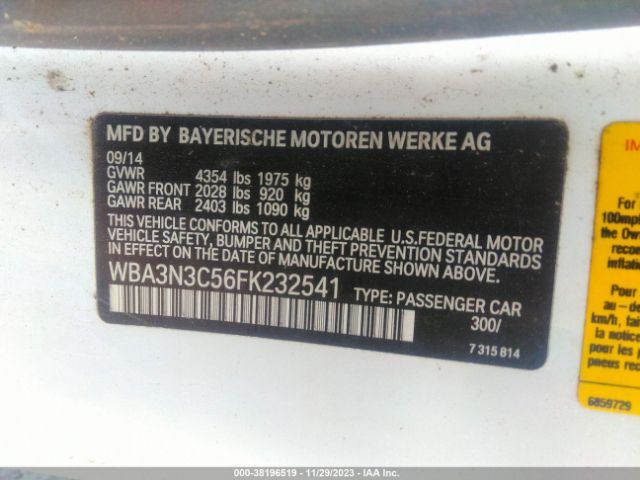 WBA3N3C56FK232541 BMW 428i