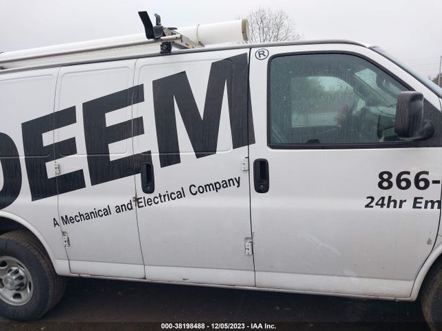2019 CHEVROLET EXPRESS 2500 WORK VAN VIN: 1GCWGAFP9K1368500