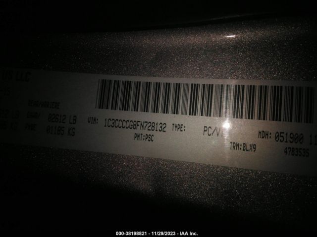 1C3CCCCG8FN728132 Chrysler 200 C