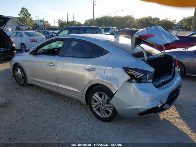 2019 HYUNDAI ELANTRA SEL VIN: 5NPD84LFXKH417052
