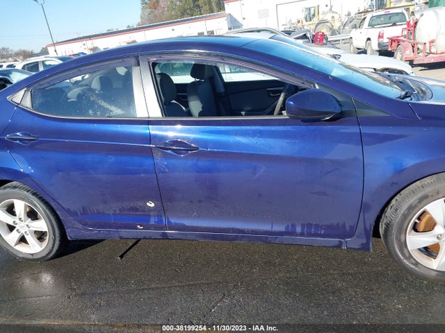 2013 HYUNDAI ELANTRA GLS VIN: 5NPDH4AE2DH311109