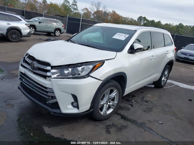 2019 TOYOTA HIGHLANDER LIMITED VIN: 5TDYZRFHXKS333641