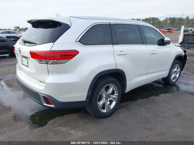 2019 TOYOTA HIGHLANDER LIMITED VIN: 5TDYZRFHXKS333641