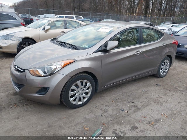 2012 HYUNDAI ELANTRA GLS VIN: 5NPDH4AE5CH112442