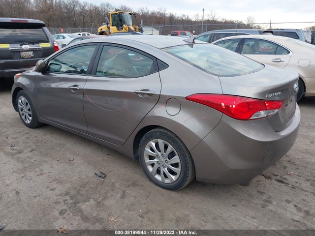 2012 HYUNDAI ELANTRA GLS VIN: 5NPDH4AE5CH112442