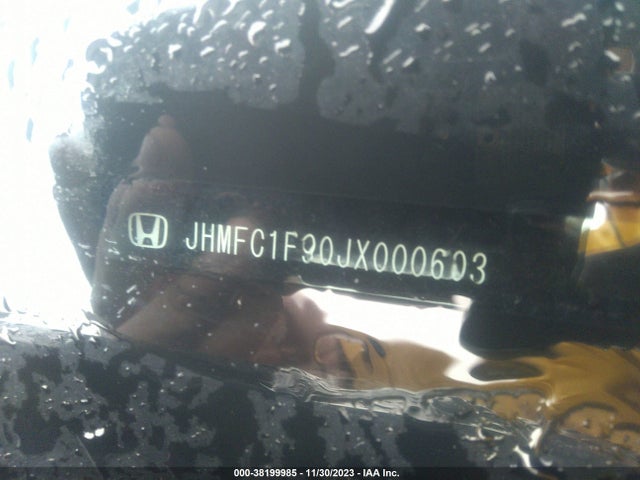 Honda Civic Touring 2018 JHMFC1F90JX000603 Image 9
