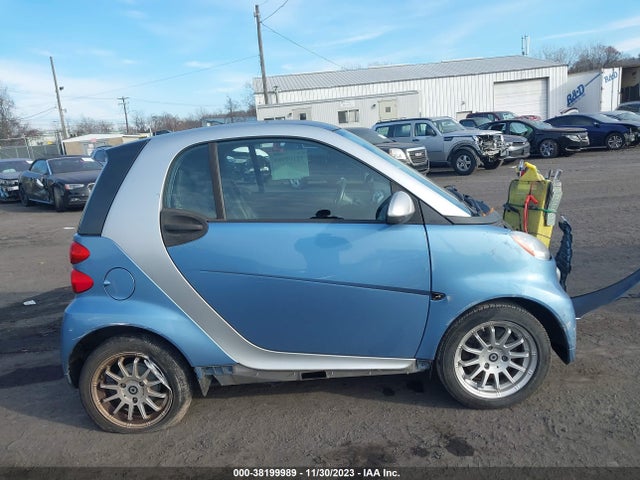 2013 SMART FORTWO PASSION/PURE VIN: WMEEJ3BAXDK693472