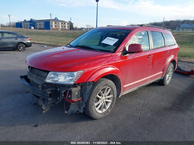 2015 DODGE JOURNEY SXT VIN: 3C4PDCBG4FT742783