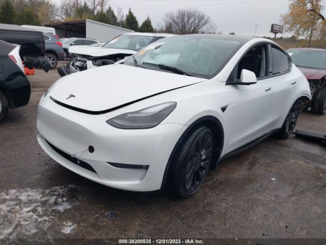 2022 TESLA MODEL Y 7SAYGDEF3NF398271 Photo 1