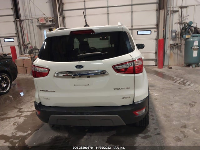 2021 FORD ECOSPORT TITANIUM VIN: MAJ6S3KL9MC398171