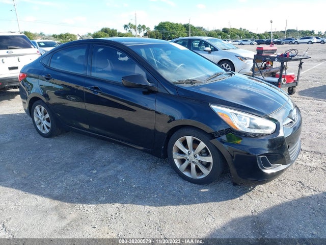2014 HYUNDAI ACCENT GLS VIN: KMHCU4AEXEU608770