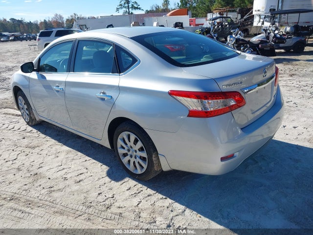 2013 NISSAN SENTRA SV VIN: 3N1AB7AP7DL643864
