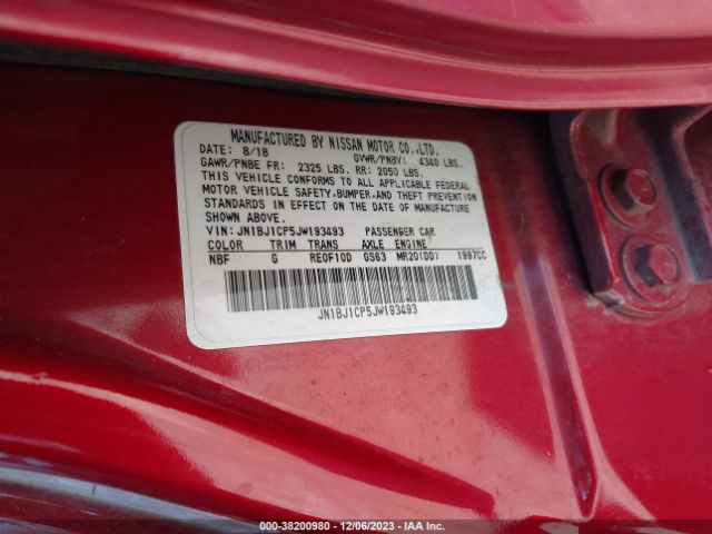 2018 NISSAN ROGUE SPORT JN1BJ1CP5JW193493 Photo 8