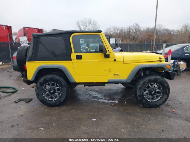2006 JEEP WRANGLER SE VIN: 1J4FA29126P783704