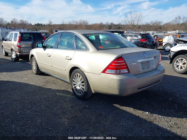 2005 MERCURY MONTEGO PREMIER VIN: 1MEHM43115G603393