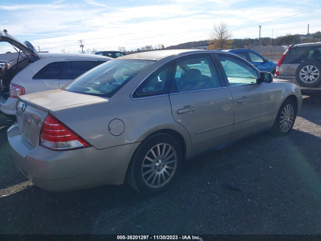 2005 MERCURY MONTEGO PREMIER VIN: 1MEHM43115G603393