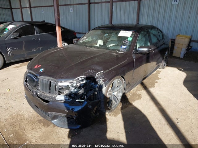 38201331 :رقم المزاد ، WBA7E2C58KB217299 vin ، 2019 Bmw 740i مزاد بيع