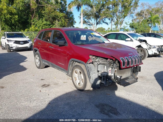 2017 JEEP CHEROKEE SPORT FWD VIN: 1C4PJLAB1HW543119