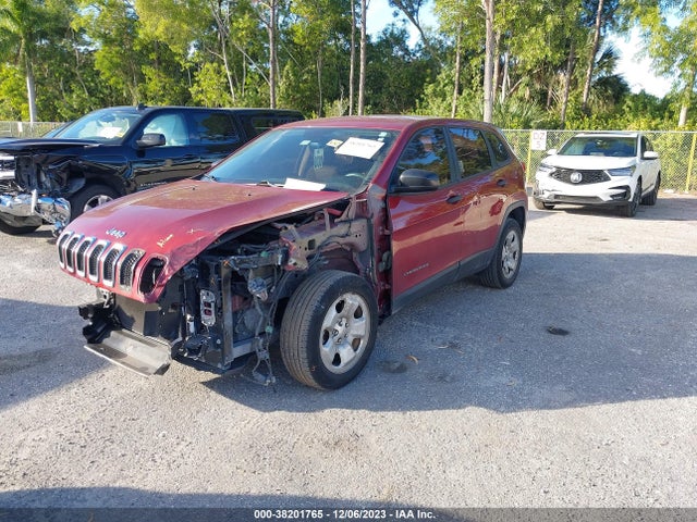 2017 JEEP CHEROKEE SPORT FWD VIN: 1C4PJLAB1HW543119