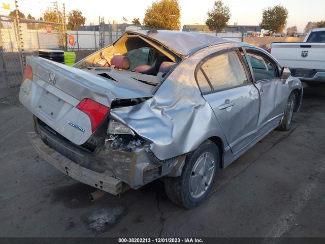 2008 HONDA CIVIC HYBRID VIN: JHMFA36208S024234