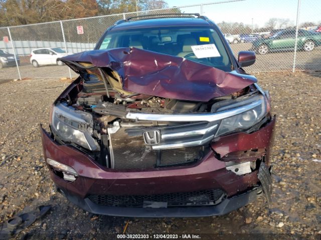5FNYF5H81GB022836 Honda Pilot Ex-l