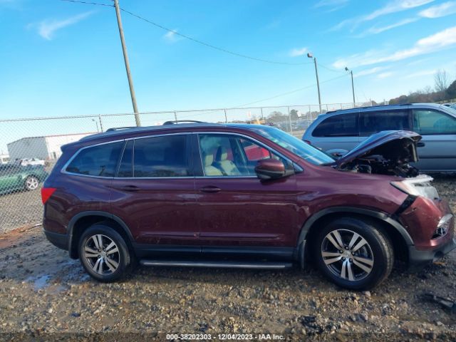5FNYF5H81GB022836 Honda Pilot Ex-l