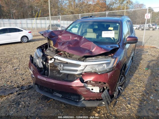 5FNYF5H81GB022836 Honda Pilot Ex-l