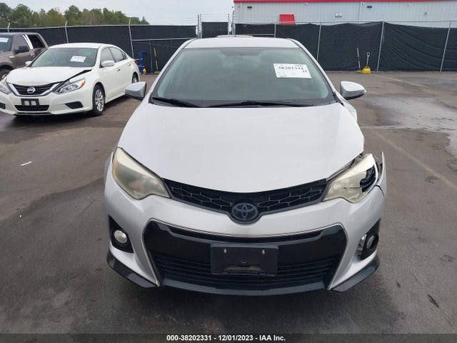 2015 TOYOTA COROLLA S PLUS VIN: 2T1BURHE0FC375645