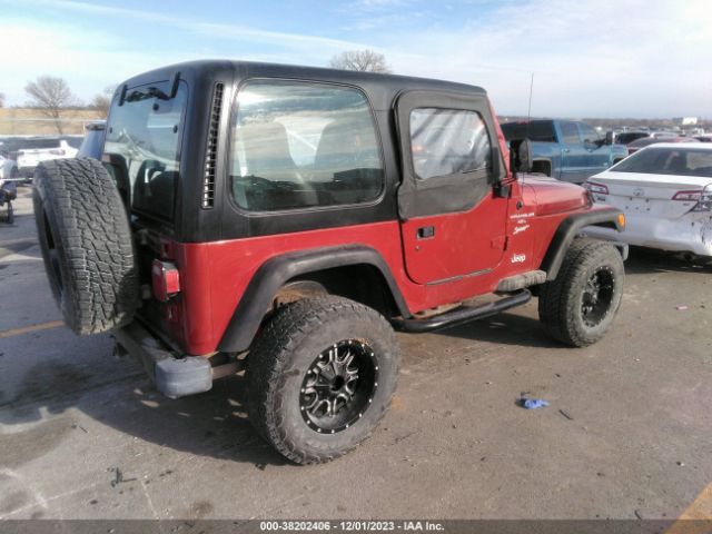 1999 JEEP WRANGLER 1J4FY19S1XP466495 Photo 3