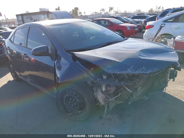 2018 TOYOTA COROLLA LE VIN: 2T1BURHE5JC993844