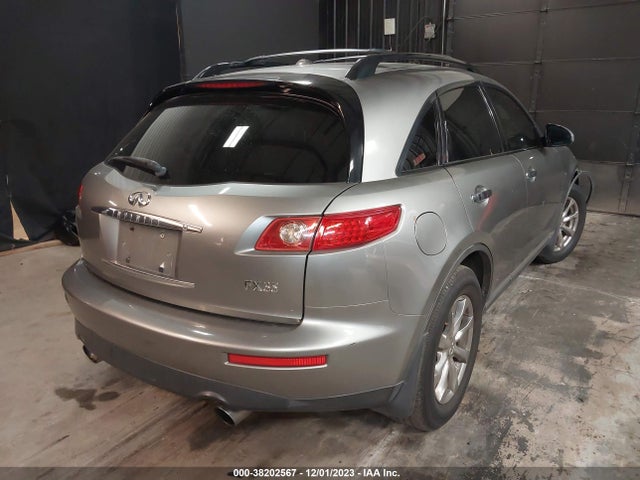 2008 INFINITI FX35 VIN: JNRAS08W38X205127