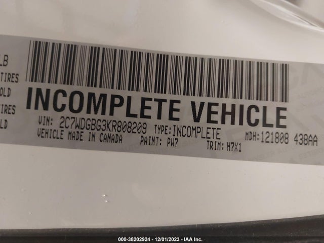 Dodge Grand Caravan Se 2019 2C7WDGBG3KR808209 Image 9