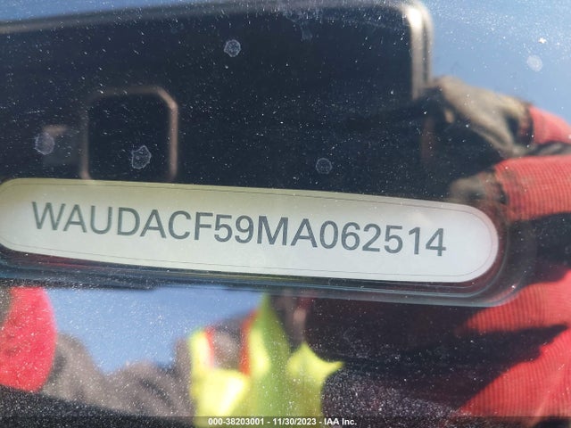 WAUDACF59MA062514 Audi A5 Sportback S Line Premium