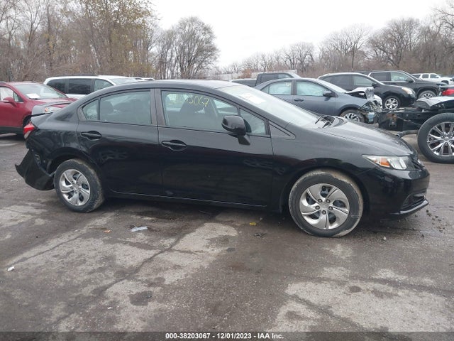 2013 HONDA CIVIC LX VIN: 2HGFB2F5XDH599088