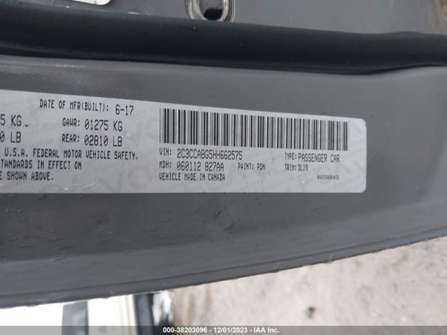 Chrysler 300 2017 2C3CCABG5HH662575 Image 9