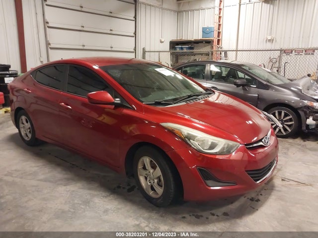 Hyundai ELANTRA SE 2014 5NPDH4AE4EH462311 Image 1