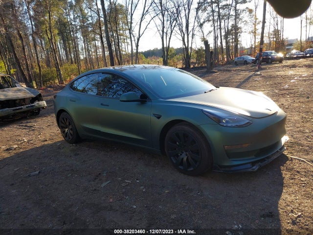 2022 TESLA MODEL 3 LONG RANGE DUAL MOTOR ALL-WHEEL DRIVE VIN: 5YJ3E1EB6NF255520