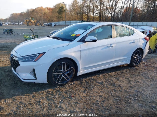 2019 HYUNDAI ELANTRA SPORT VIN: KMHD04LBXKU863871