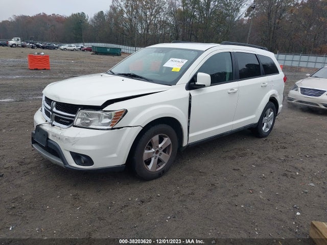 2012 DODGE JOURNEY SXT VIN: 3C4PDCBG7CT226574