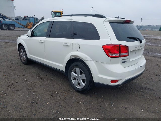 2012 DODGE JOURNEY SXT VIN: 3C4PDCBG7CT226574
