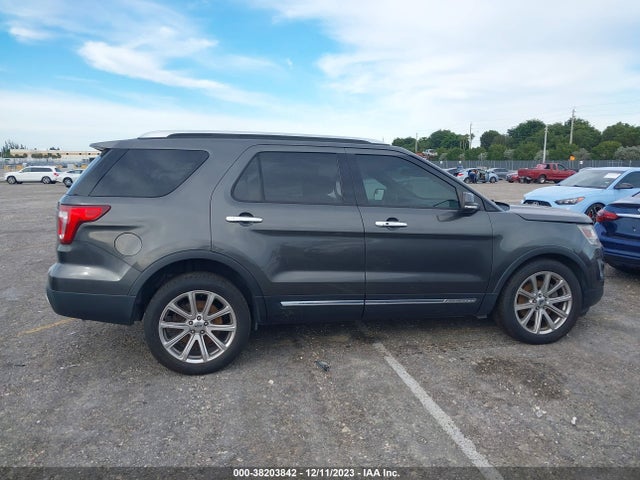 2017 FORD EXPLORER LIMITED VIN: 1FM5K7F88HGC23651