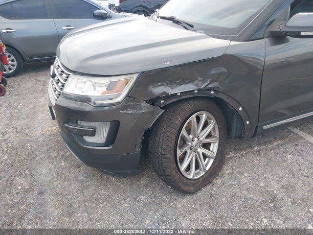 2017 FORD EXPLORER LIMITED VIN: 1FM5K7F88HGC23651