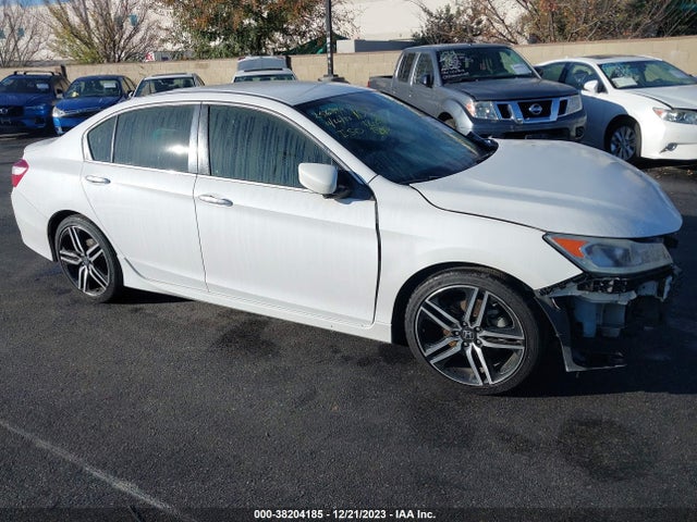 2016 HONDA ACCORD SPORT VIN: 1HGCR2F64GA199165