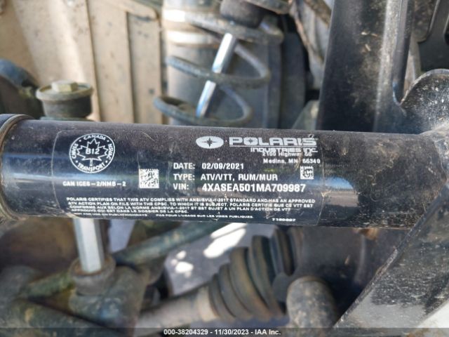 2021 POLARIS SPORTSMAN 4XASEA501MA709987 Photo 9