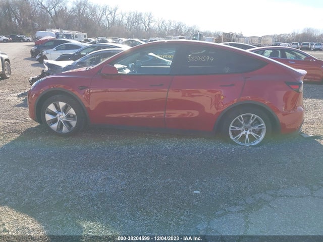 2020 TESLA MODEL Y LONG RANGE DUAL MOTOR ALL-WHEEL DRIVE VIN: 5YJYGDEE3LF031646