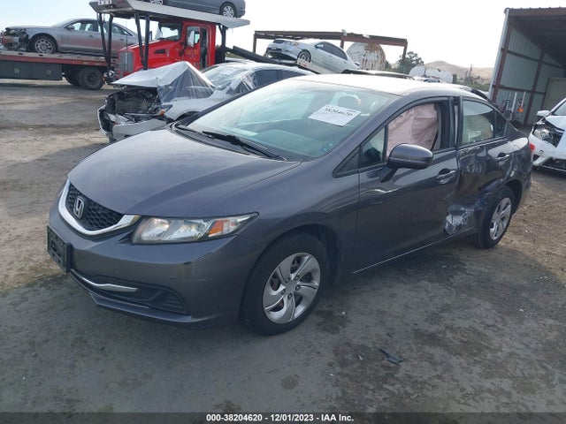 Honda Civic Lx 2014 19XFB2F59EE236728 Image 2