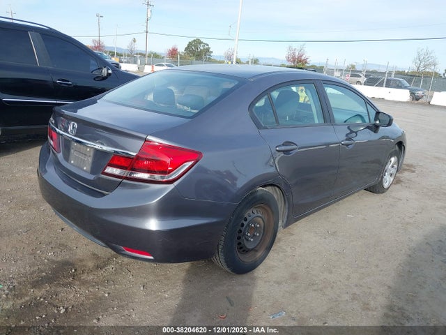 Honda Civic Lx 2014 19XFB2F59EE236728 Image 4