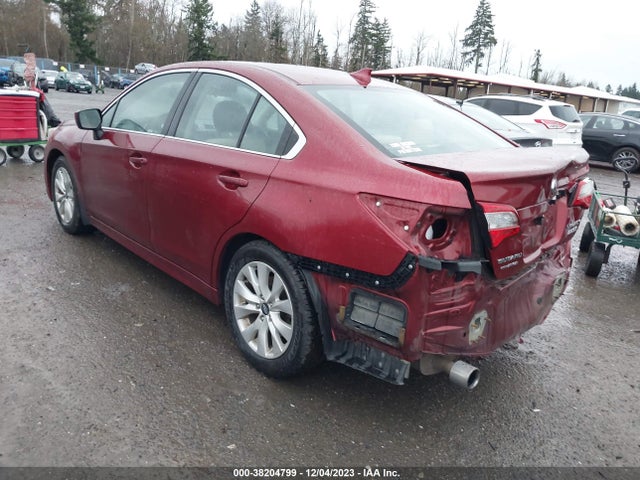2017 SUBARU LEGACY 2.5I PREMIUM VIN: 4S3BNAC6XH3054156
