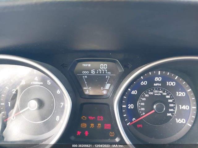 2012 HYUNDAI ELANTRA GLS VIN: 5NPDH4AE9CH097105