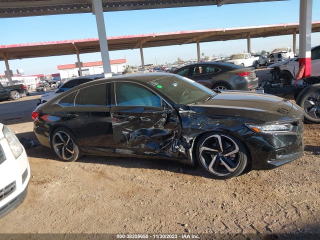 2022 HONDA ACCORD SPORT VIN: 1HGCV1F34NA110137